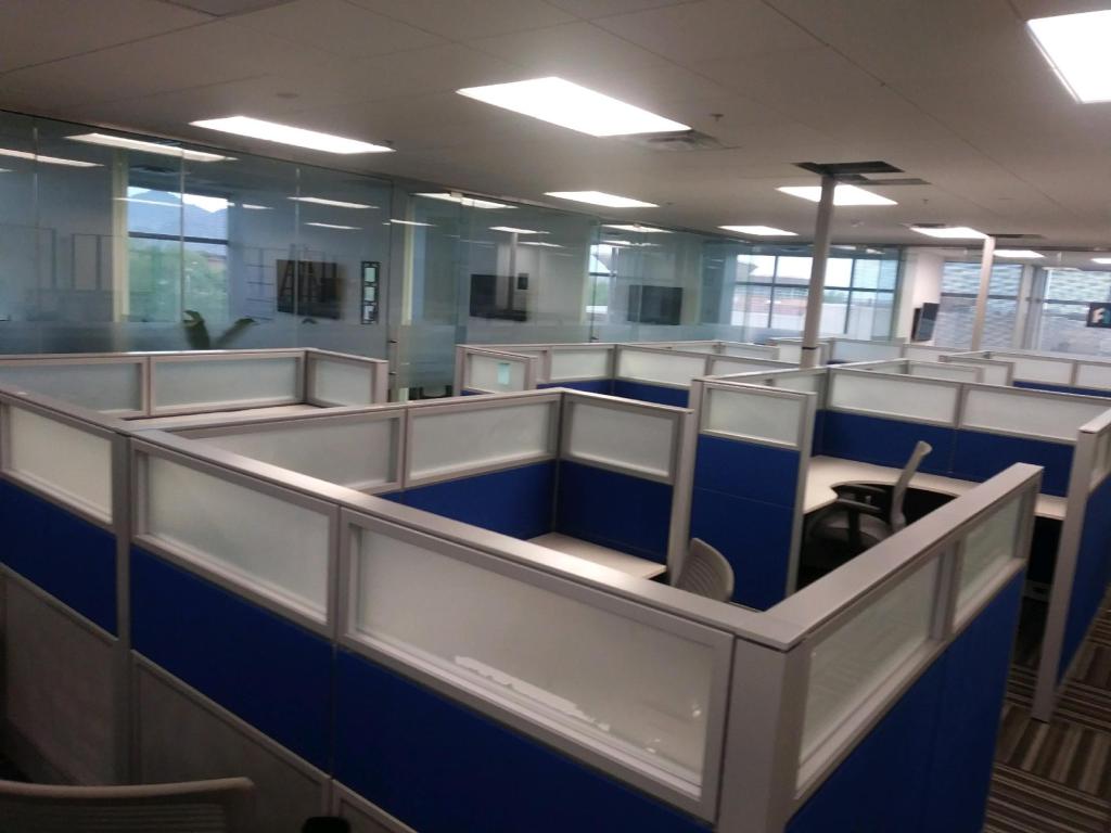 Global Evolve Cubes with Glass - Used Office Furniture Phoenix AZ