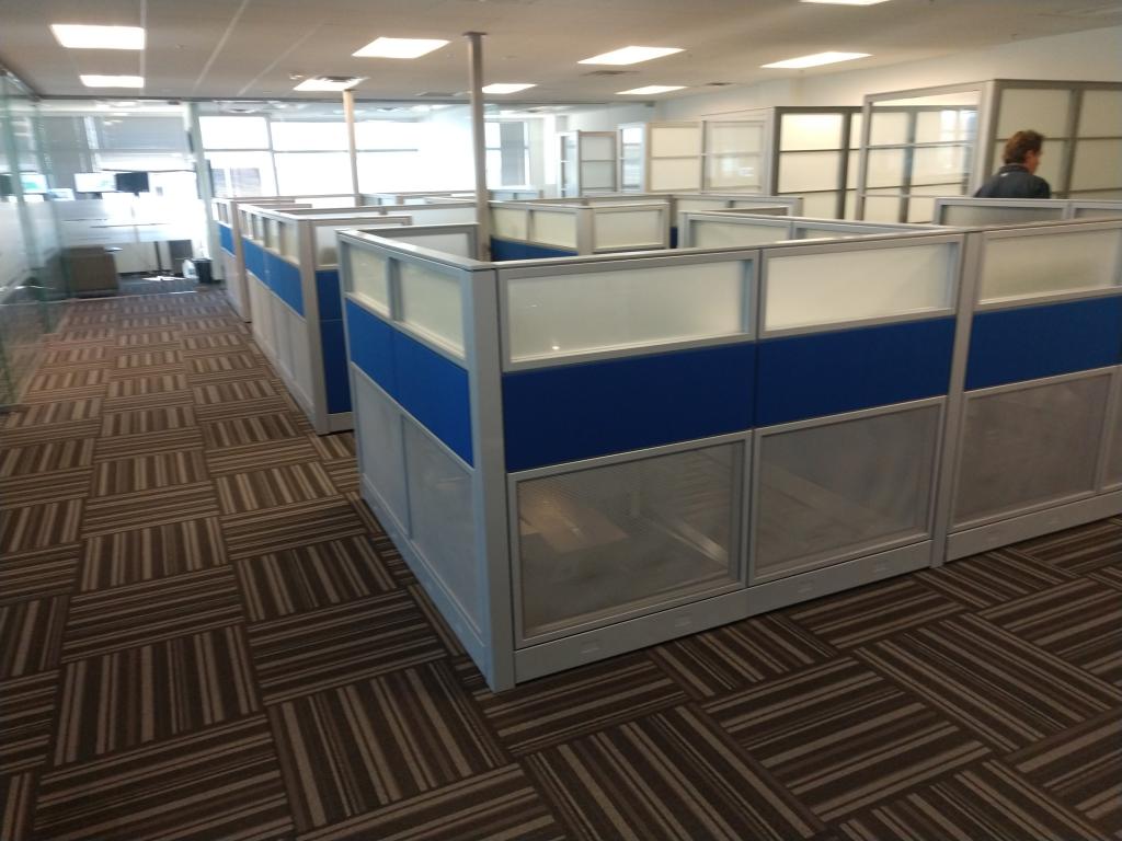 Global Evolve Cubes with Glass - Used Office Furniture Phoenix AZ
