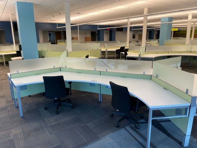Haworth Pods - Glass - Used Office Furniture Phoenix AZ