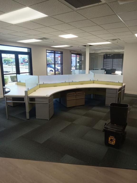 Haworth Pods - Glass - Used Office Furniture Phoenix AZ