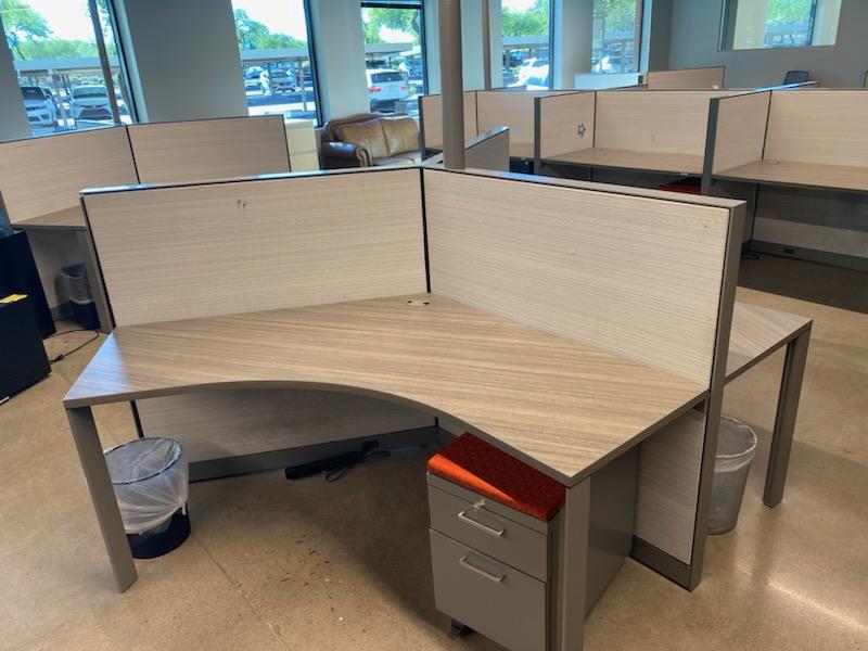 Allsteel 5x2.5 and Y-Shape - Used Office Furniture Phoenix AZ